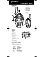 Preview for 1 page of Cobra microTALK MT 800 User Manual