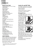 Предварительный просмотр 2 страницы Cobra MICROTALK MT-900 Owner'S Manual