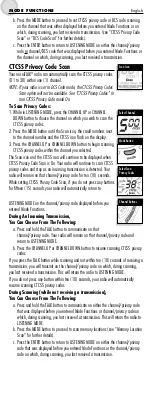 Preview for 10 page of Cobra microTALK MT 925 PRO Manual