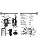 Preview for 2 page of Cobra microTALK PR 1050 WX Operating Instructions Manual