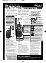 Preview for 2 page of Cobra MicroTalk PR 190 VPC User Manual