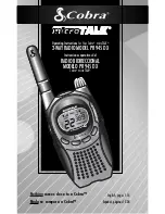 Cobra microTALK PR 945 DX Operating Instructions Manual preview