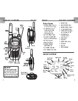 Preview for 2 page of Cobra microTALK PR 945 DX Operating Instructions Manual
