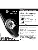 Cobra microTALK PR250WX C Owner'S Manual preview