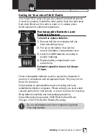 Preview for 4 page of Cobra microTALK PR3800DX Owner'S Manual