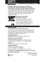 Preview for 2 page of Cobra microTALK PR3850WXC Owner'S Manual