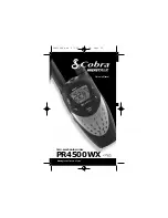 Предварительный просмотр 1 страницы Cobra microTALK PR4500WX Owner'S Manual