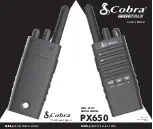 Preview for 1 page of Cobra microTALK PX650 Owner'S Manual