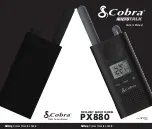 Cobra microTALK PX880 Owner'S Manual preview