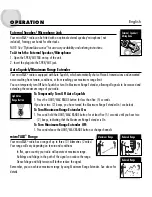 Preview for 8 page of Cobra MT 525 User Manual