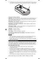 Предварительный просмотр 3 страницы Cobra PhoneLynx BT215 User Manual