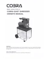 Предварительный просмотр 1 страницы Cobra QS2500 Owner'S Manual