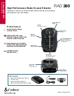 Предварительный просмотр 21 страницы Cobra RAD 380 Owner'S Manual