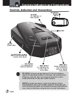 Предварительный просмотр 3 страницы Cobra RAD250 Operating Instructions Manual