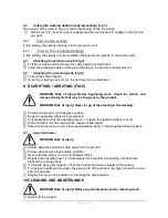 Предварительный просмотр 10 страницы Cobra S36E Operator'S Manual