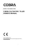 Preview for 1 page of Cobra T24C Owner'S Manual