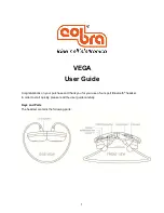 Cobra Vega User Manual preview