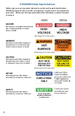 Preview for 22 page of Cobra VnM SignMaker User Manual