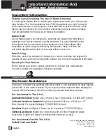 Preview for 2 page of Cobra XRS 9400 Operating Instructions Manual