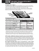 Preview for 1 page of Cobra XRS 9600 Important Information