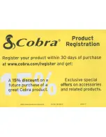 Предварительный просмотр 44 страницы Cobra XRS 9670 Operating Instructions Manual