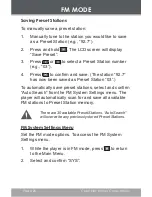 Preview for 26 page of Coby Bass Envelope Plus Instruction Manual