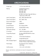 Preview for 53 page of Coby C684 - MP 1 GB Digital Player Instruction Manual