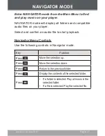 Preview for 17 page of Coby C896 - MP 2 GB Digital Player Instruction Manual