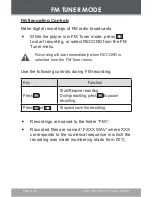 Preview for 22 page of Coby C896 - MP 2 GB Digital Player Instruction Manual