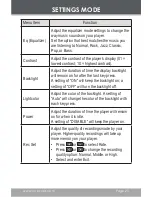 Preview for 25 page of Coby C896 - MP 2 GB Digital Player Instruction Manual