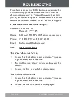 Preview for 38 page of Coby C896 - MP 2 GB Digital Player Instruction Manual