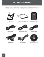 Предварительный просмотр 8 страницы Coby C961 - MP 30 GB Digital Player Instruction Manual