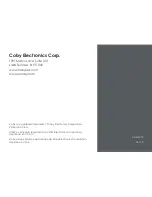 Предварительный просмотр 74 страницы Coby CAM3001 Instruction Manual