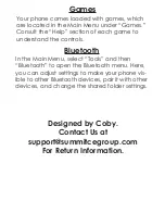 Preview for 10 page of Coby CB2102 Instruction Manual