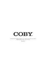 Preview for 36 page of Coby CBZ1J Manual