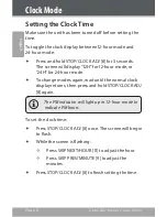 Preview for 8 page of Coby CDRA147 - Digital AM/FM Dual Alarm Clock Radio/CD Player Instruction Manual