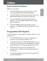 Preview for 13 page of Coby CDRA147 - Digital AM/FM Dual Alarm Clock Radio/CD Player Instruction Manual