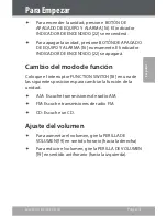 Preview for 31 page of Coby CDRA147 - Digital AM/FM Dual Alarm Clock Radio/CD Player Instruction Manual