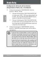 Preview for 34 page of Coby CDRA147 - Digital AM/FM Dual Alarm Clock Radio/CD Player Instruction Manual