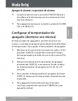 Preview for 35 page of Coby CDRA147 - Digital AM/FM Dual Alarm Clock Radio/CD Player Instruction Manual