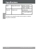 Preview for 42 page of Coby CDRA147 - Digital AM/FM Dual Alarm Clock Radio/CD Player Instruction Manual