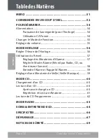 Preview for 50 page of Coby CDRA147 - Digital AM/FM Dual Alarm Clock Radio/CD Player Instruction Manual