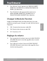 Preview for 55 page of Coby CDRA147 - Digital AM/FM Dual Alarm Clock Radio/CD Player Instruction Manual