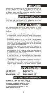 Preview for 6 page of Coby CHBT-706 User Manual