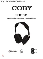 Preview for 1 page of Coby CHBT835 User Manual