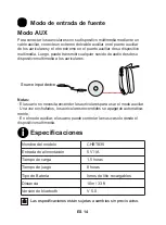 Preview for 15 page of Coby CHBT835 User Manual