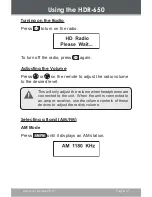 Preview for 17 page of Coby COBY HDR-650 Instruction Manual