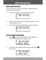 Preview for 21 page of Coby COBY HDR-650 Instruction Manual