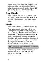 Preview for 8 page of Coby CPA800 Instruction Manual