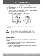 Preview for 14 page of Coby CR-A149 Instruction Manual